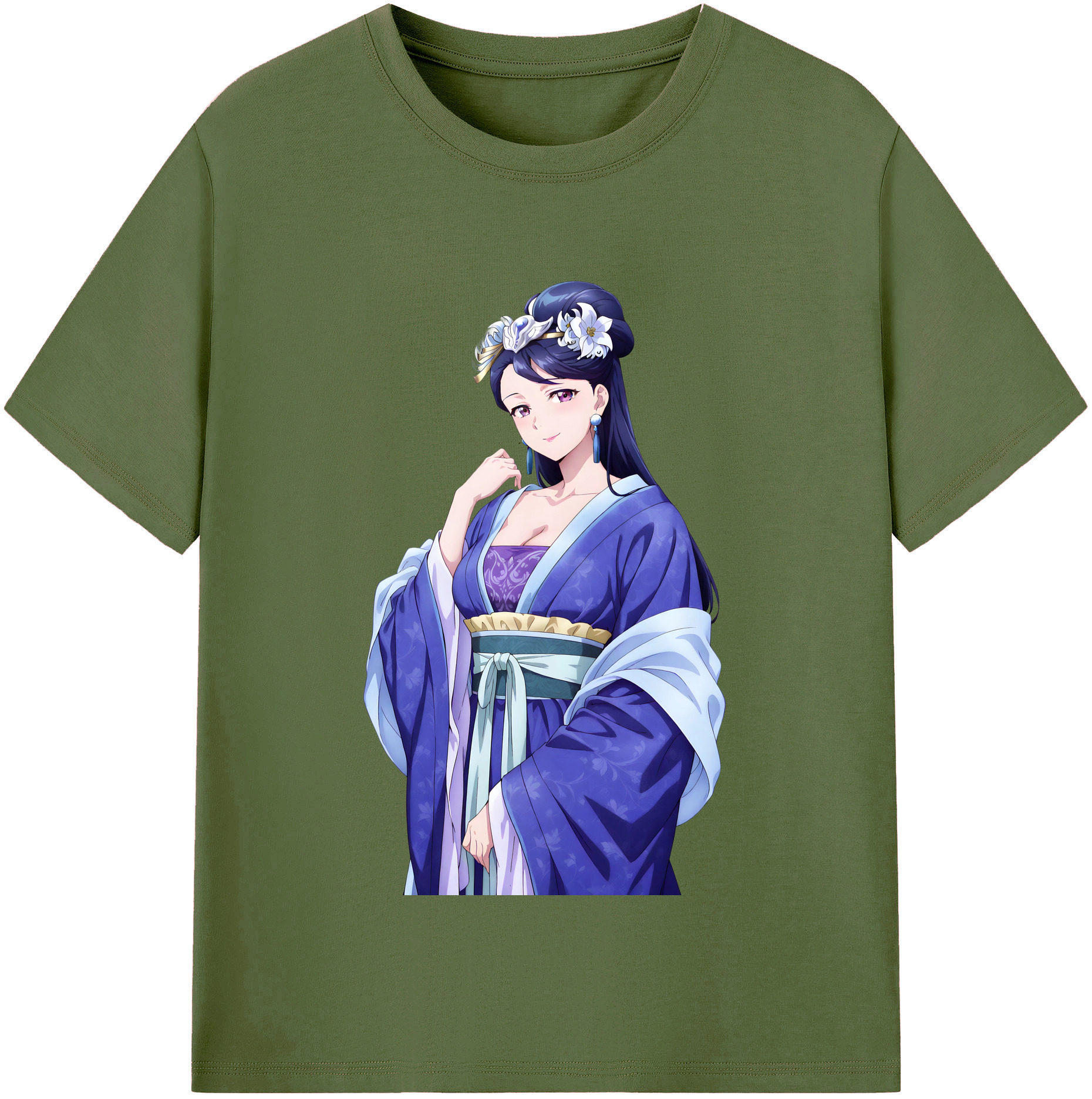 （画像用） 薬屋のひとりごと The Apothecary Diaries 綿100％半袖Tシャツ（フロントプリント）